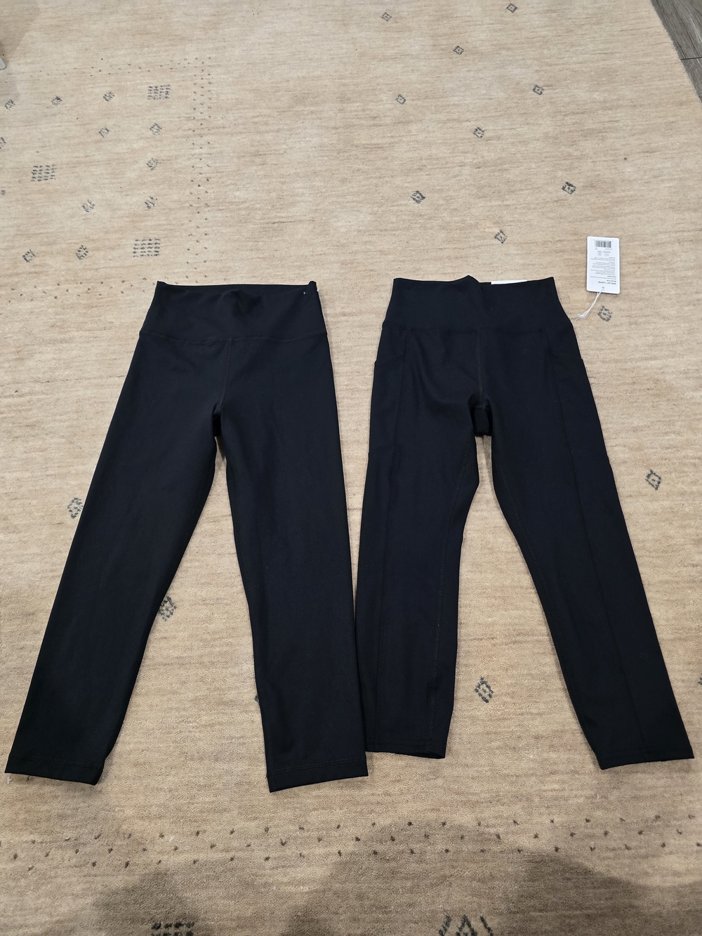 Balance Collection Black Women's High-Rise Jeggings Duo